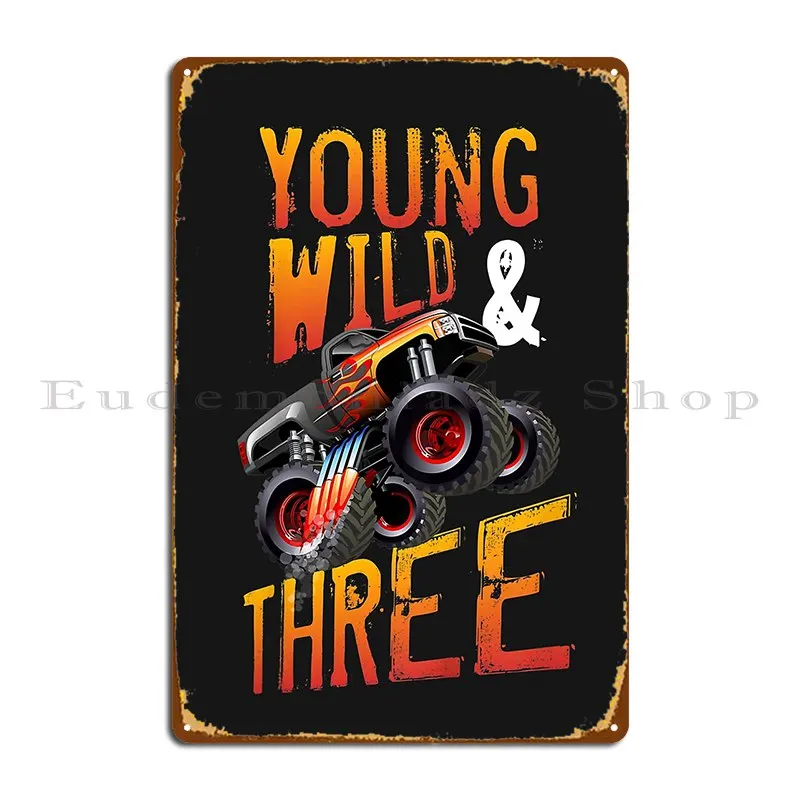 Детский 3-й день рождения мальчик монстр-Трак управление джемом три года