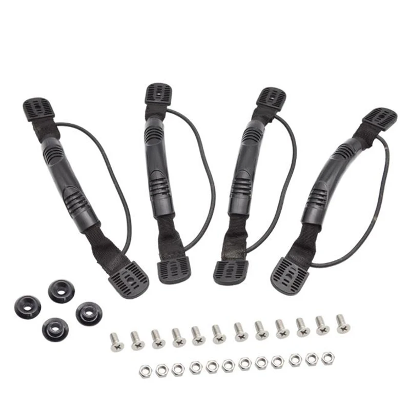 

1 комплект пряжек Для Каяка, практичный фитинг с винтовой ручкой для каякинга, легкая в установке ручка для КАЯКОВ