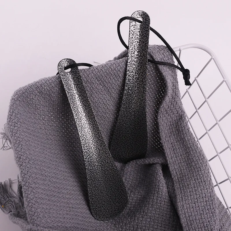 

2022 горячая распродажа 1 шт практичный рожок для обуви из нержавеющей стали рожок для обуви 19 см