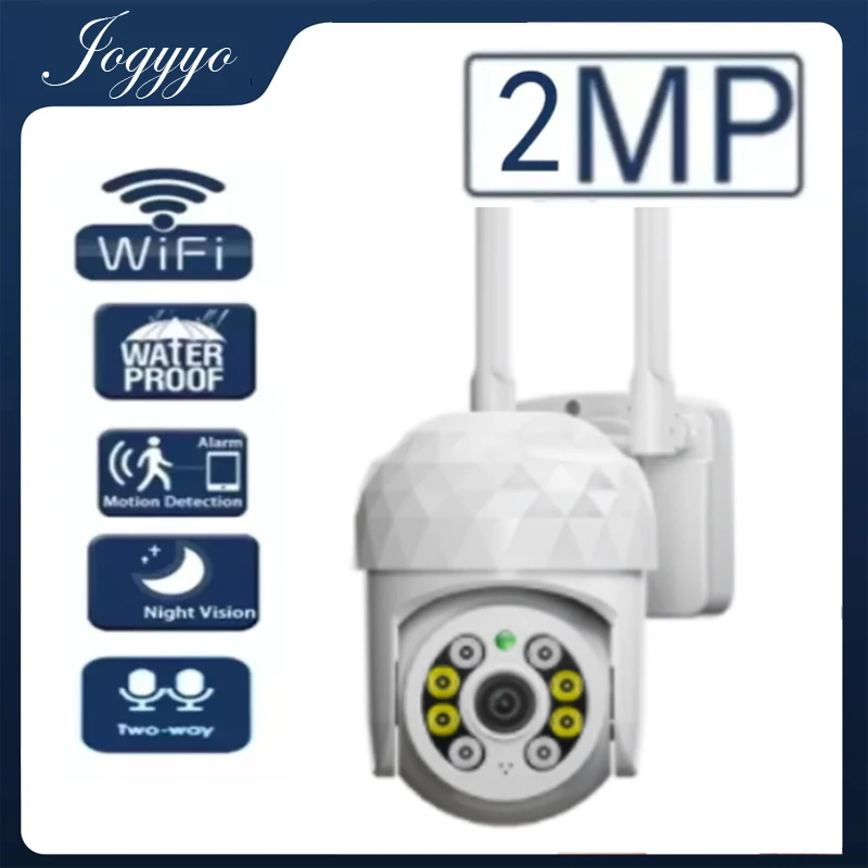 

Камера видеонаблюдения 2 Мп, наружная водонепроницаемая ip-камера с светильник Том, ночным видением, пассивным ИК датчиком движения, двухсторонним голосовым управлением