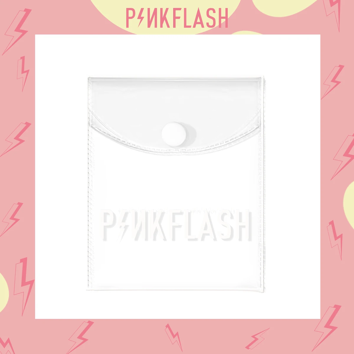 

PINKFLASH Waterproof PVC Cosmetic Pouch Transparent Lipstick Storage Bag Women's Makeup Organizer Storage Cases Bags