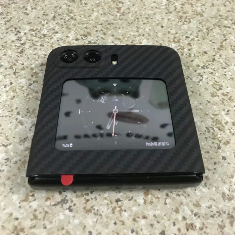 Really Carbon Fiber Case for Motorola Moto Razr 2022 Carbon Fiber Case Aramid Fiber Cover  Moto Razr 2022 Ultra-thinPhoneCase