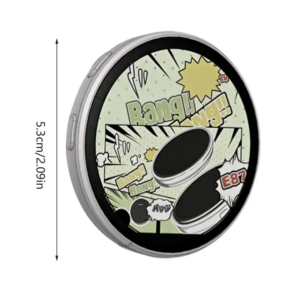 

Цифровой значок-пин с магнитным сенсорным экраном для отображения фото, декоративный, 1,7-дюймовый, умный цифровой значок для медсестер, сотрудников, бизнеса и обслуживания