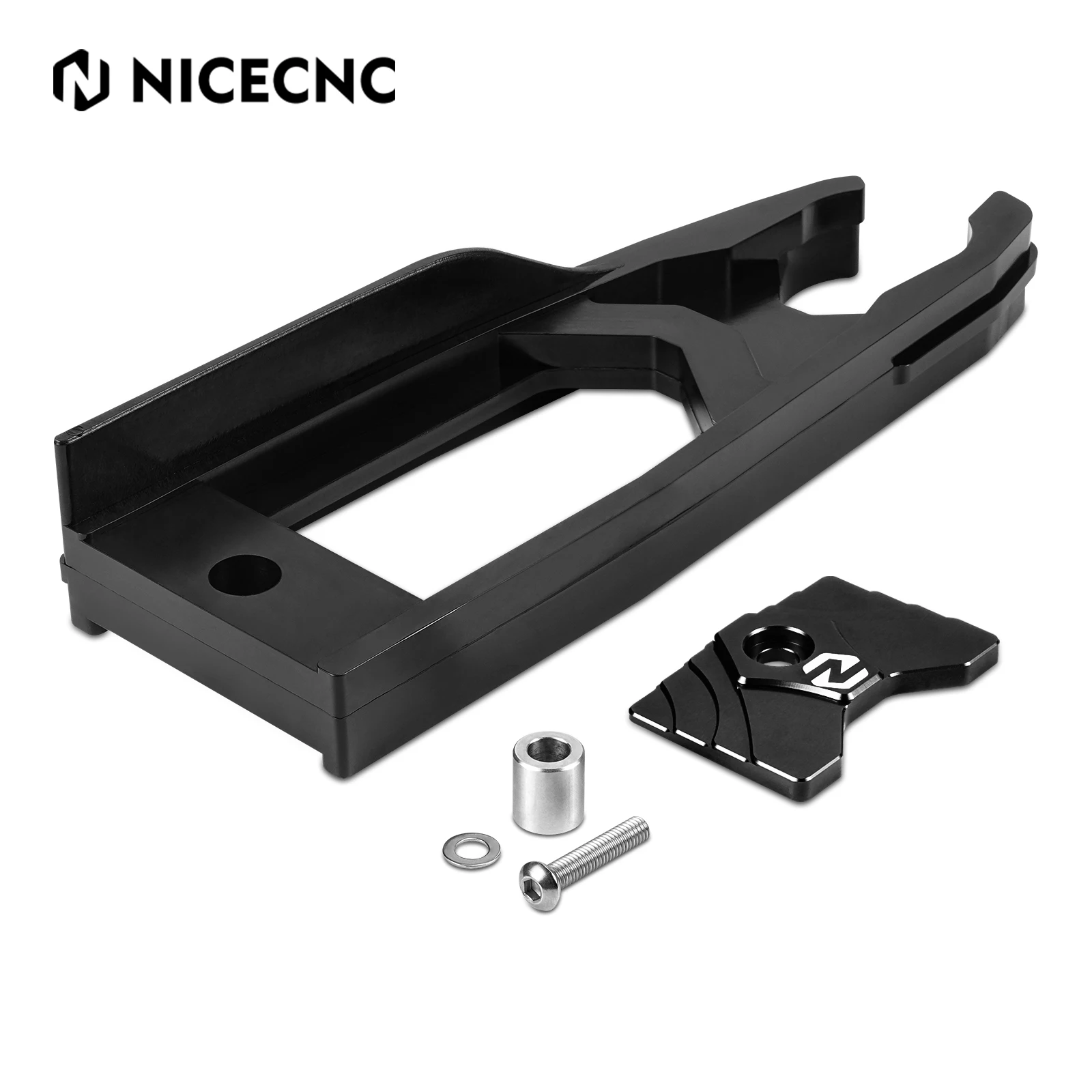 NICECNC ATV задняя направляющая цепи маятника для Yamaha Raptor 700 700R SE 2006-2025 1S3-22151-00-00