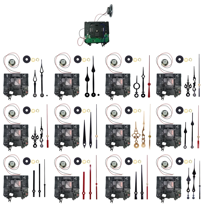 

Quartz Wall Pendulum Clock Movement Mechanism Music Box DIY Repair Clock Kit