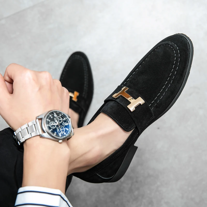 Рисунок 2 - Лоферы мужские из флока