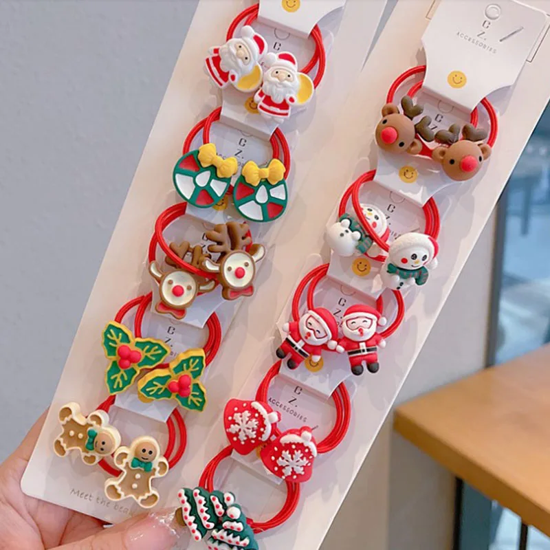 

10 шт., Детские резинки для волос