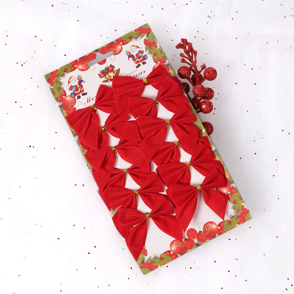 Мини рождественские банты Crazy Party
