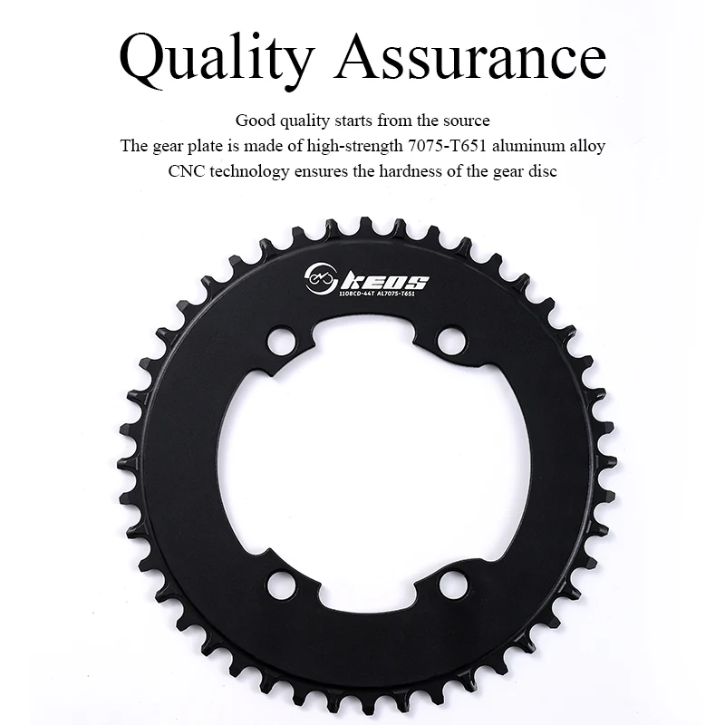 KEOS шоссейный велосипед 110bcd круглая звездочка детали велосипеда закрытый