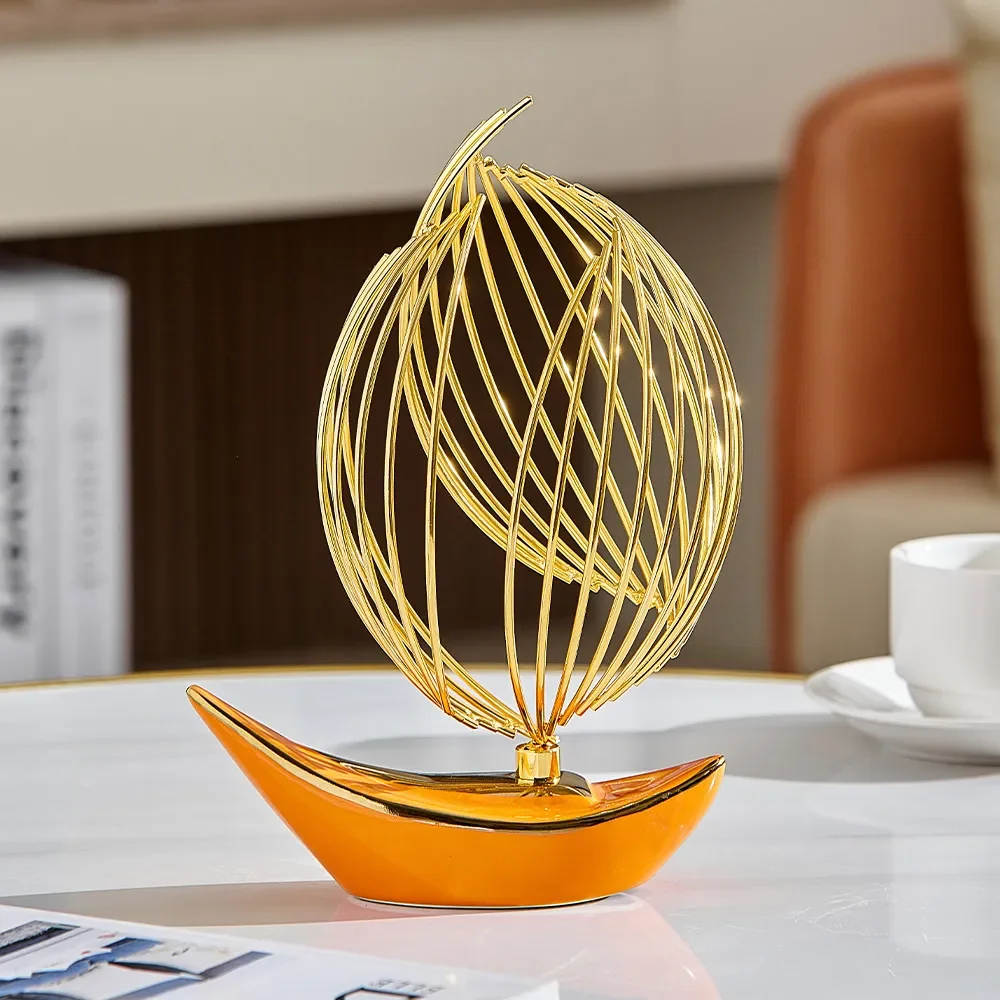 Украшения с парусником аксессуары для украшения дома стола гладкий парусник