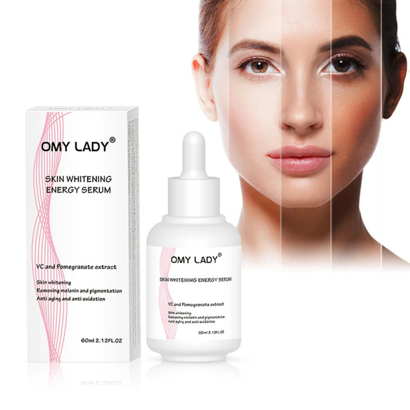 

60ml Face Serum Moisturizing Vitamin C Whitening Brighten Anti-Aging Hydrating Shrink Pores Smooth Oil Control Skin Care