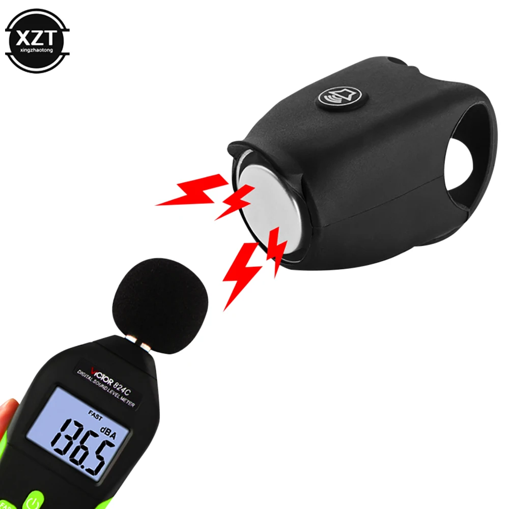 Новый велосипедный звонок 120 дБ водонепроницаемые велосипедные колокольчики