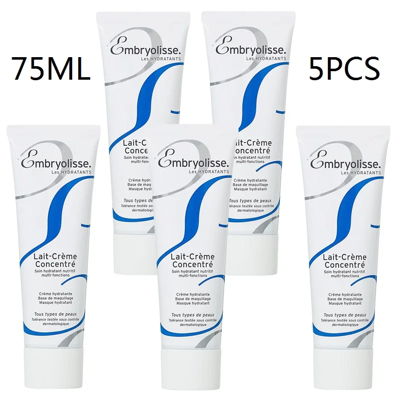 

5PCS Embryolisse Concentrated Lait Cream (Face Primer) Makeup Primer Nourishing Moisturiser For All Skin Types Skincare Cream