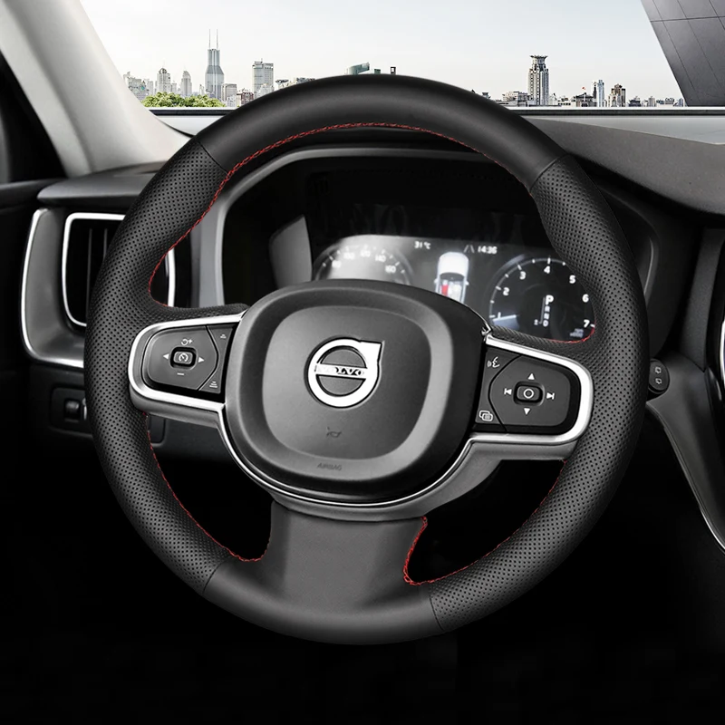 

Кожаные аксессуары ручной работы для Volvo XC60 S90 XC90 XC40 V90, интерьерные автомобильные аксессуары