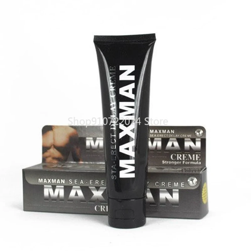 60ml Male Lubricant Men Penis Enlargement Cream Super Sex Product MAXMAN Delay Cream Sex Delay Spray Free Shipping