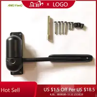 1 Set Door Closer Gate Close Hardware Fire Rated Spring Locking Adjustable Heavy Duty For Home Decor Accessories