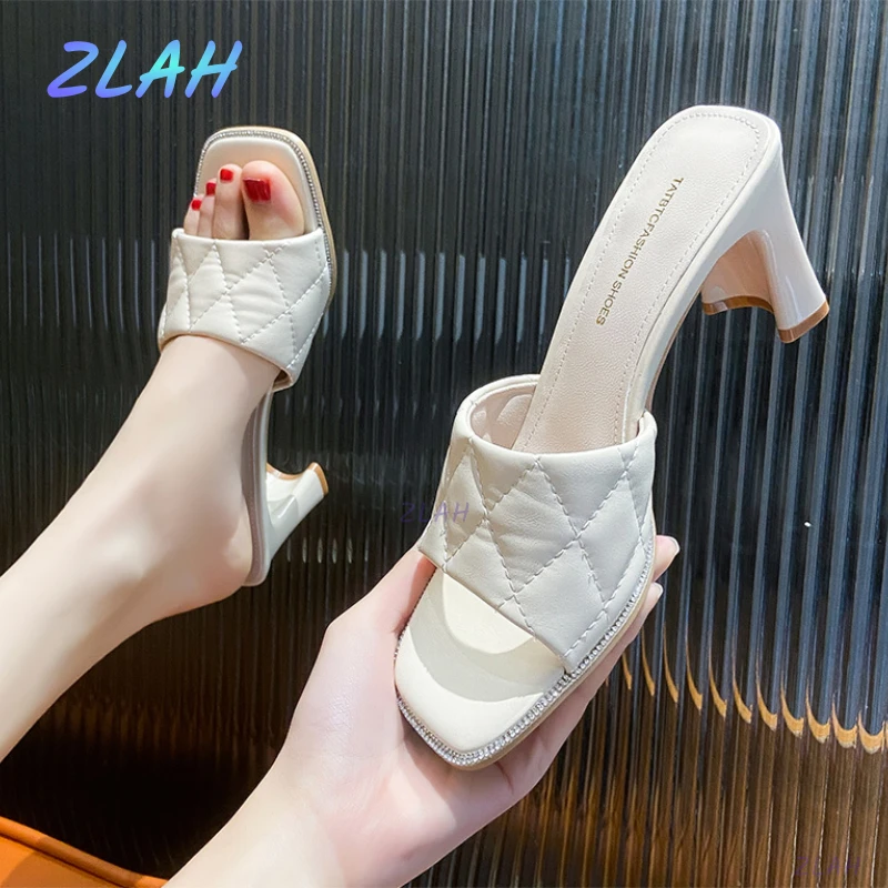

Fashion Women's Slippers Women's Sandals Zlah Women's High Heels Women's Slippers Summer Women's Shoes Women's Slippers