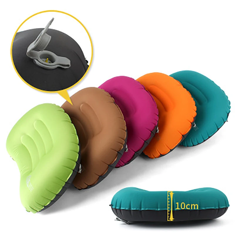 

Portable Inflatable Pillow Outdoor Travel Sleep Pillow Ultralight Hiking Sleeping Pillow Folding Air Cushion Camping Equipment