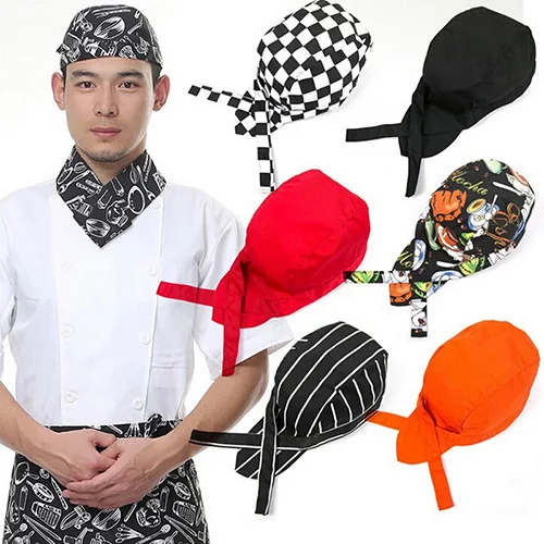 

Wholesale Unisex chefs hat Pirate Hat Waiter Hats Hotel Restaurant Canteen Bakery Kitchen Work Wear Cook Forward Cap chef hat