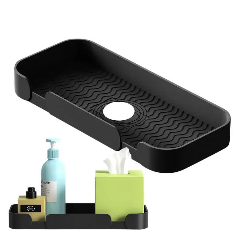 

Toilet Tank Basket Topper Multi-Purpose Toilet Paper Holder with Storage Tray Silicone Storage Box for Your Bathroom or Kitchen