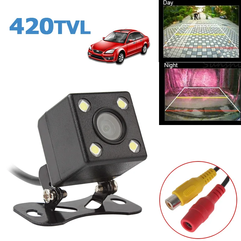 

420 TV Lines Night Vision Rear View Camera 170 Degrees Wide Angle Lens for All Cars