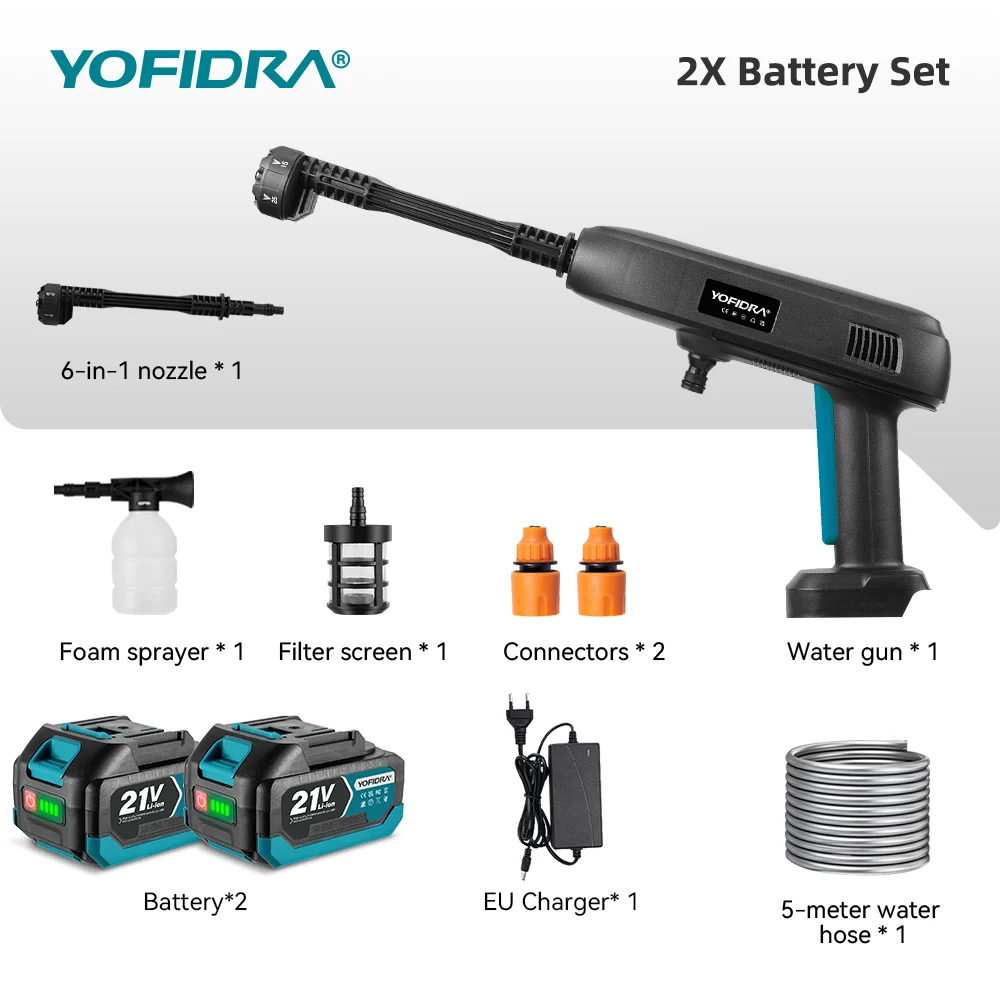 

Пистолет высокого давления YOFIDRA 100 бар