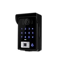 wifi video intercom fingerprint remote control wired doorbell