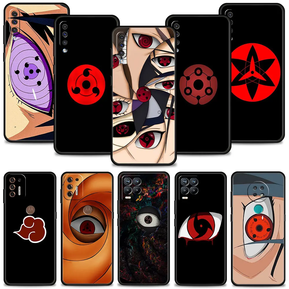 

Phone Case for Motorola One Fusion G200 G71 G60 G51 G41 G31 5G Edge X30 S30 for Nokia X100 G21 G11 Bumper Naruto Ninja Eye