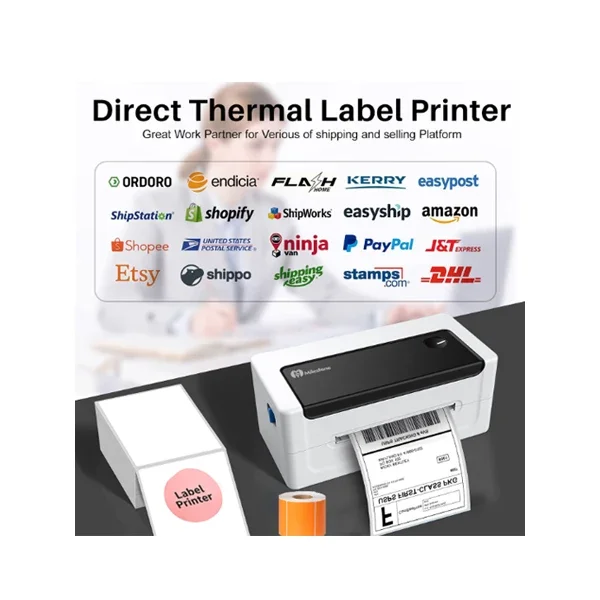 MHT-L1081 пользовательский BlueTooth 4*6 Термопринтер для этикеток Usb Экспресс черный и