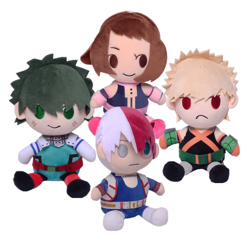 

15Cm/24Cm Soft Cartoon Anime My Hero Academia Plush Izuku Midoriya Katsuki Bakugou Shouto Todoroki Plush Toy Gift