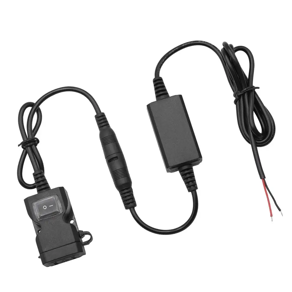

Универсальное USB-зарядное устройство с креплением на руль мотоцикла для телефона GPS 22 мм