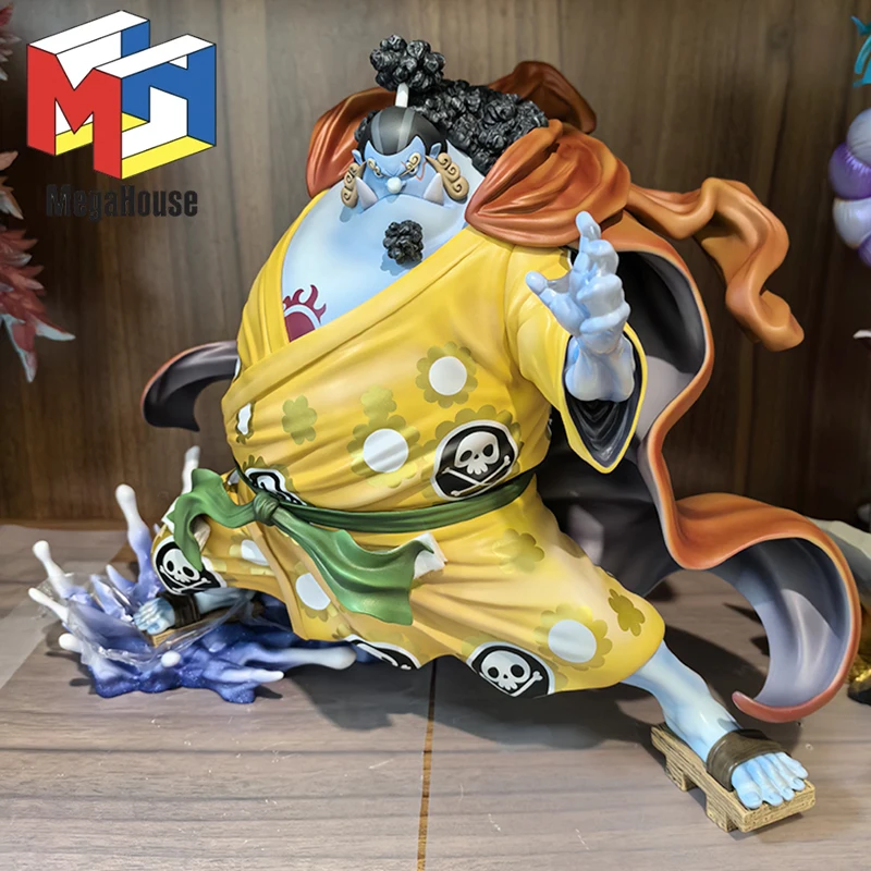Оригинальная фигурка Jimbei Oka Shichibukai Mh Pop аниме Gk экшн-фигурка 28 см Коллекционная ПВХ