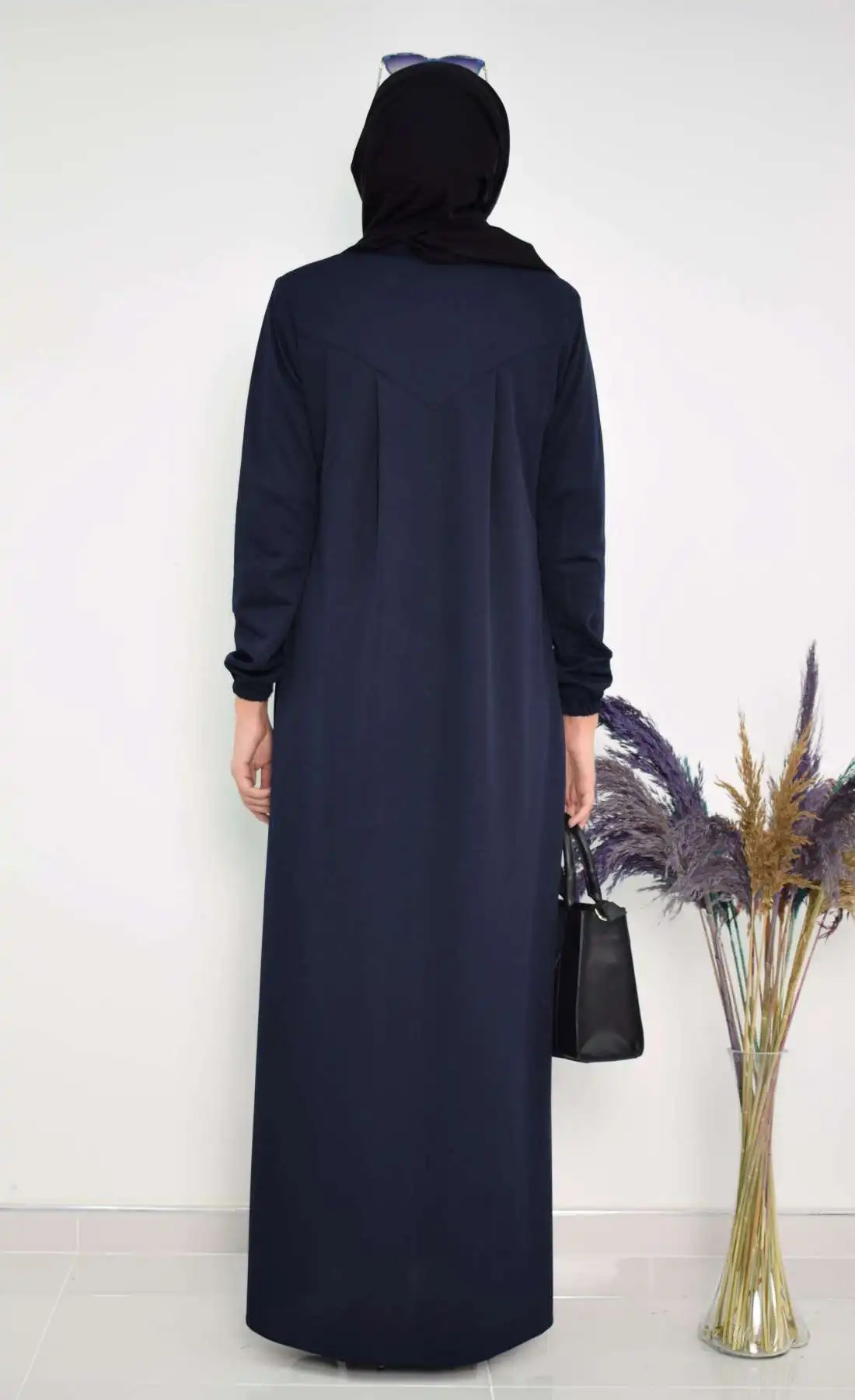 

Pleated Ferace MC0166 Navy Blue