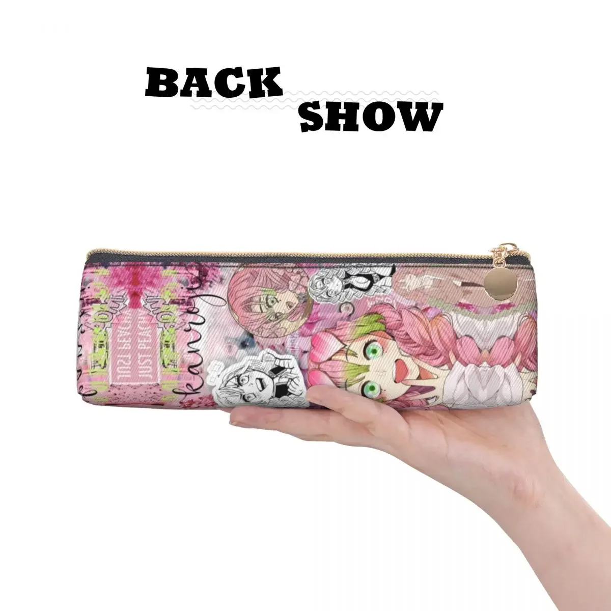 Карандаш в японском стиле с рисунком аниме Nezuko школьные Чехлы крутая