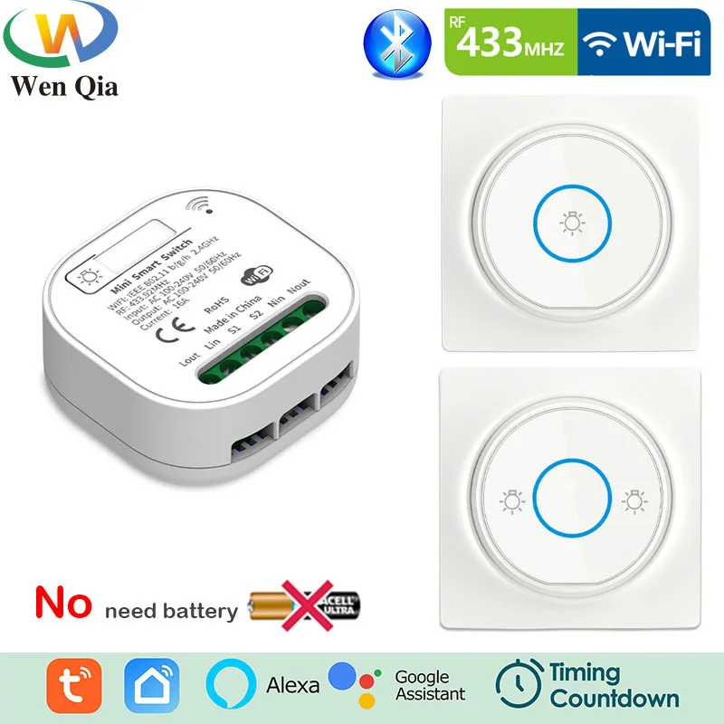 

Беспроводной мини-выключатель с поддержкой Wi-Fi