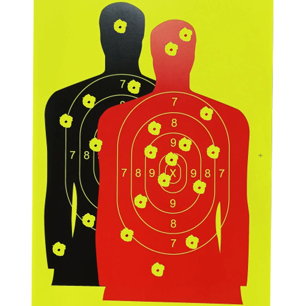 

Brand New Target Stickers Splash Target 10Pcs/Pack 12*18 Inch Paper Red+Black