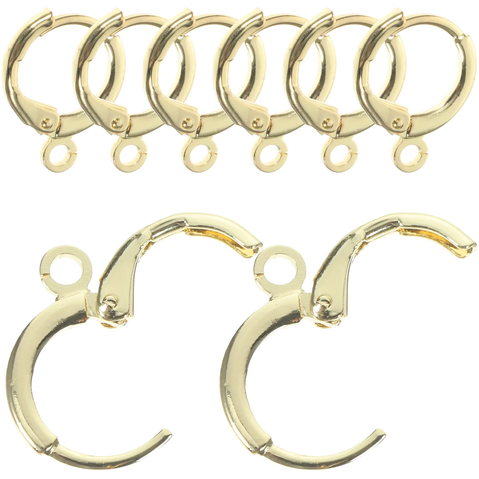 30 шт. французский ушной крючок ручной работы DIY серьги-подвески (серебро) крючки