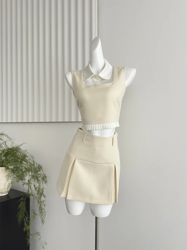 Осенняя женская одежда 2000-х годов в консервативном стиле Rave комплект из 2