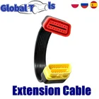 16-контактный удлинитель OBDII, кабель адаптера, оригинальный 16-контактный удлинитель OBD2 для LAUNCH EasyDiag 3,0easydiag 2,0