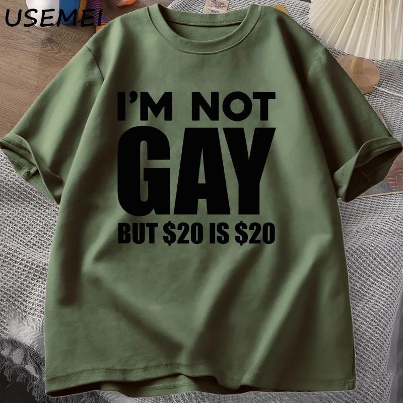 Забавная Мужская и женская футболка I'm Not G But 20 Is забавные мужские женские