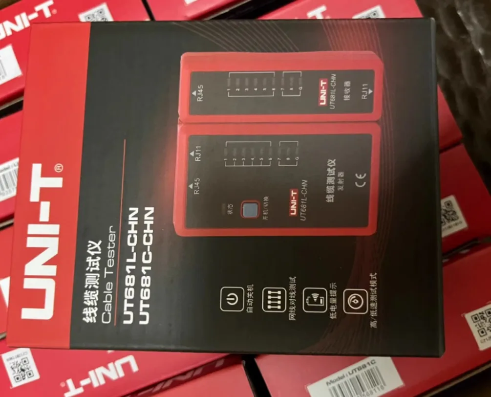 1 шт. UNI-T UT681C UT681C-CHN кабельный тестер серии портативных кабелей для RJ45RJ11BNC *SY (art.: 3920d470dbedc) - 3920d470dbedc