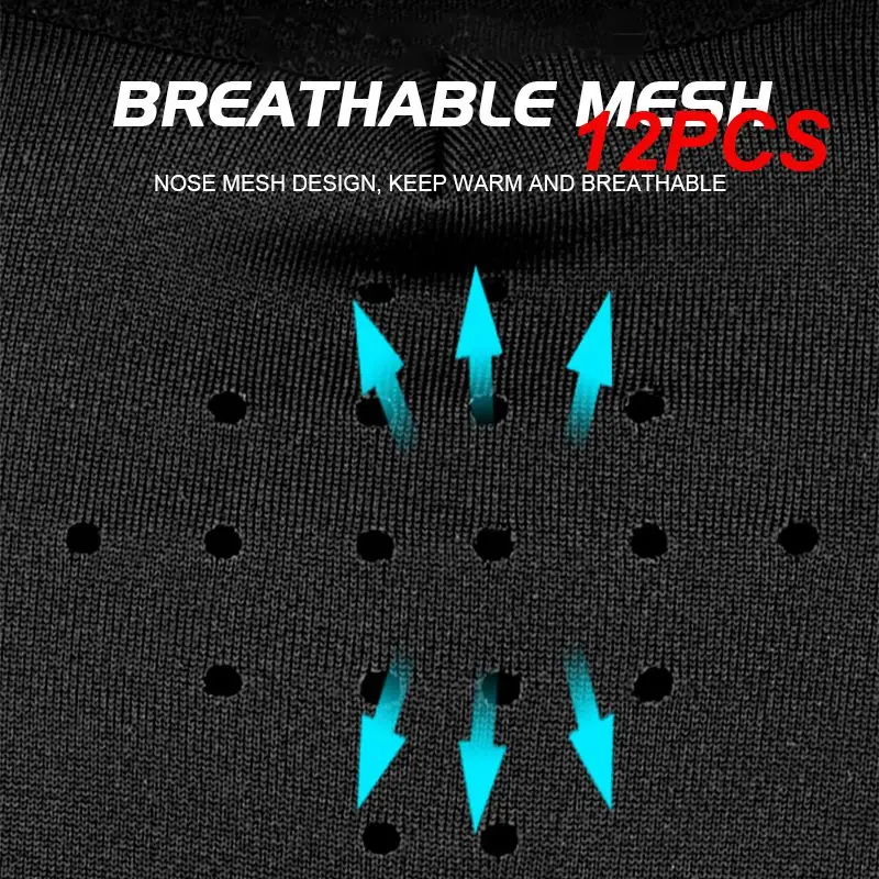 

12 шт., мужская летняя треугольная маска для лица