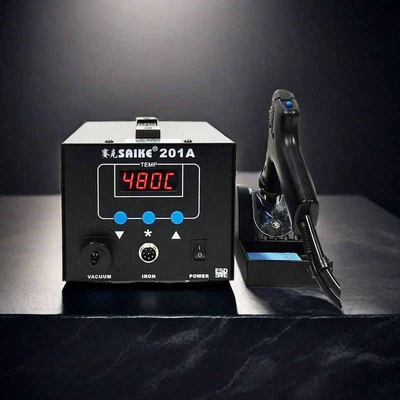 Saike 201A электрический паяльник с цифровым дисплеем автоматический паяльный