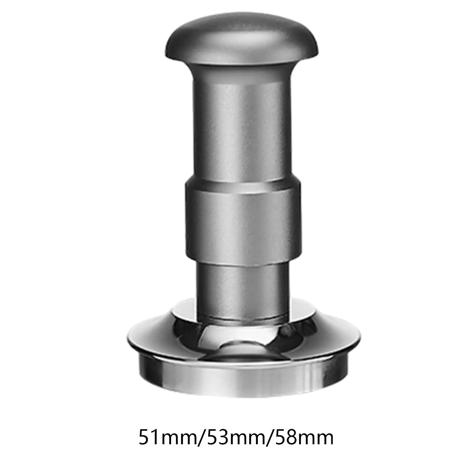 

Coffee Tamper Aluminum Alloy Handle Dual Spring Loaded Tamper for Home Portafilter Kitchen Restaurants Espresso Machines