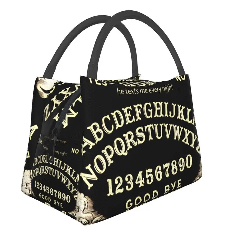 

Я встретил своего парня через Ouija Изолированные сумки для обеда для работы офиса, многоразовый термоохлаждающий Ланч-бокс, Женский термобок...