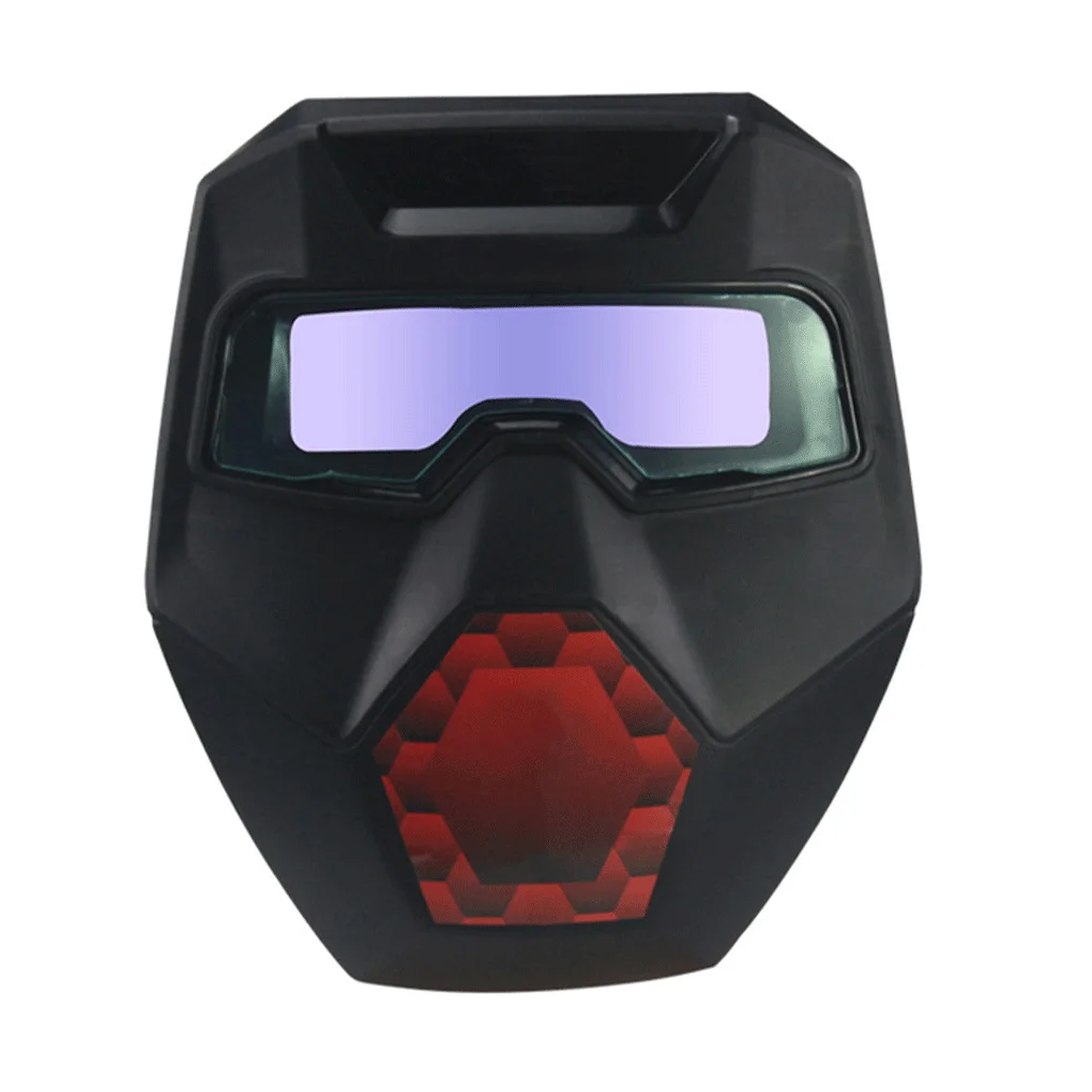 

Welding Helmet Large Viewing Screen Head-Mounted High Definition Radiation Protection Welder Hood for Grinding Cutting