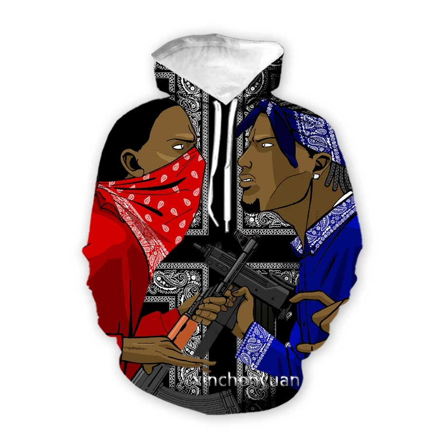 

Новинка 2022, головной платок, толстовка с 3D принтом, спортивная одежда для мужчин и женщин, повседневный модный уличный Универсальный свитер ...