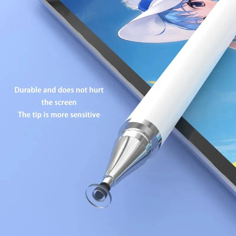 Ручка для сенсорного экрана Ios Android Apple Pencil iPad Tablet 2 в 1 Емкостная ручка мобильного