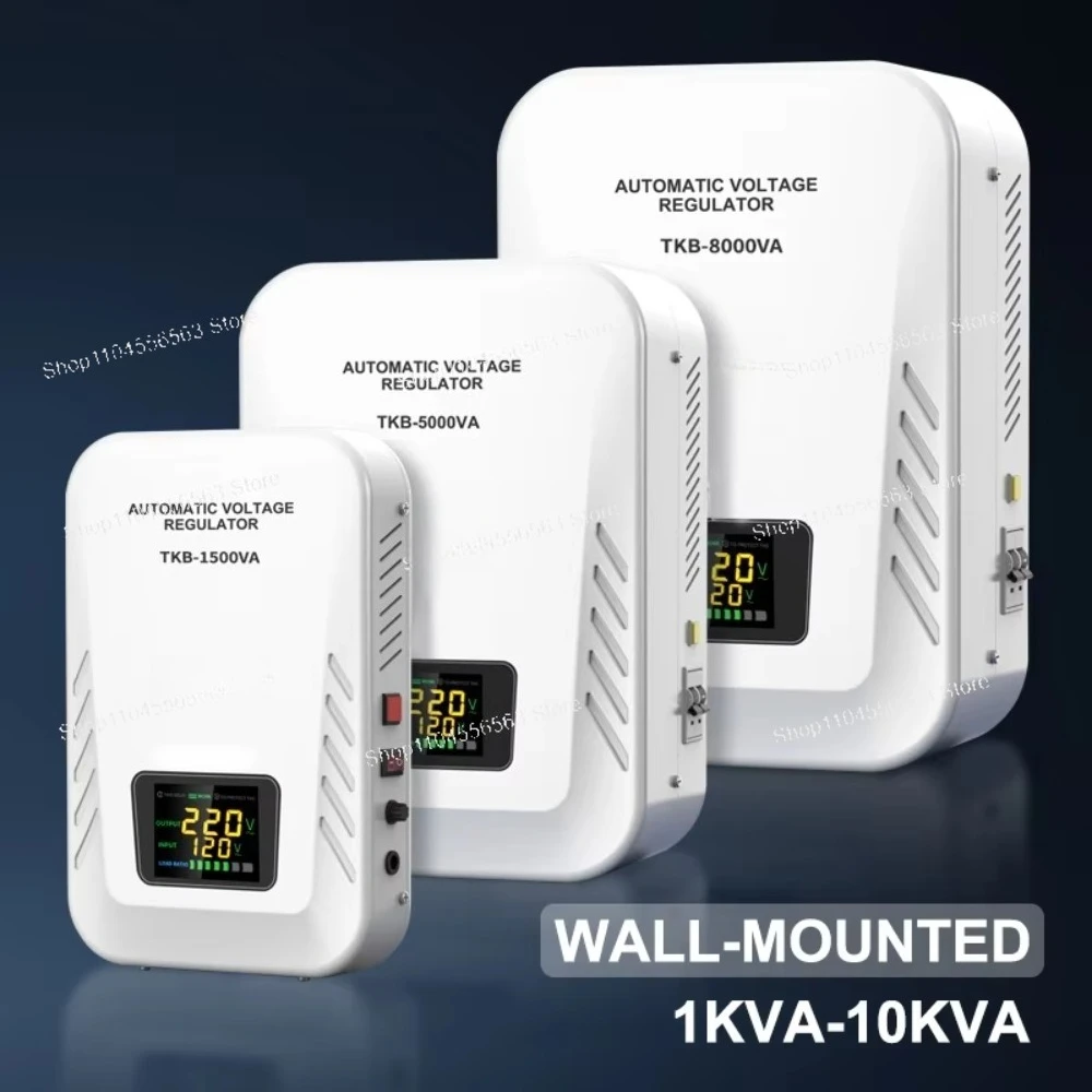 Фото TKB Настенный 1ква 2ква Домашний AVR 220 В переменного тока Автоматические регуляторы напряжения/стабилизаторы №3