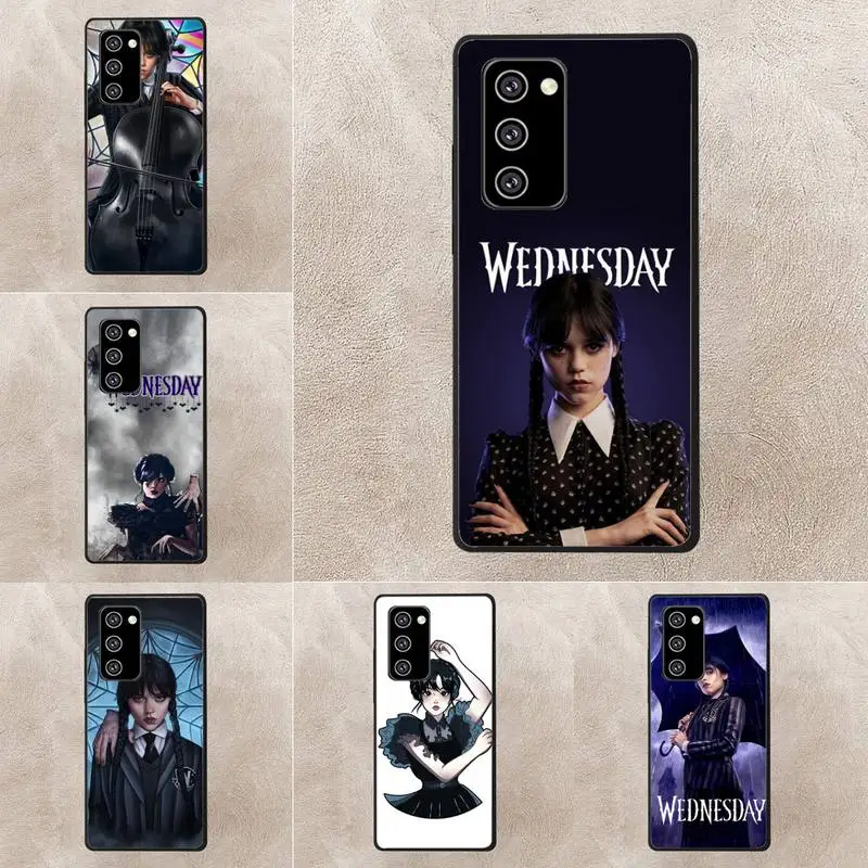 

Wednesday Addams Family Tv Show Phone Case For Oppo Reno Realme C3 6Pro Cover For Vivo Y91C Y17 Y19 Funda Capa